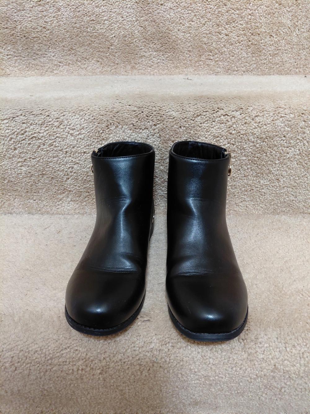 Michael Kors Black Leather Ankle Boot